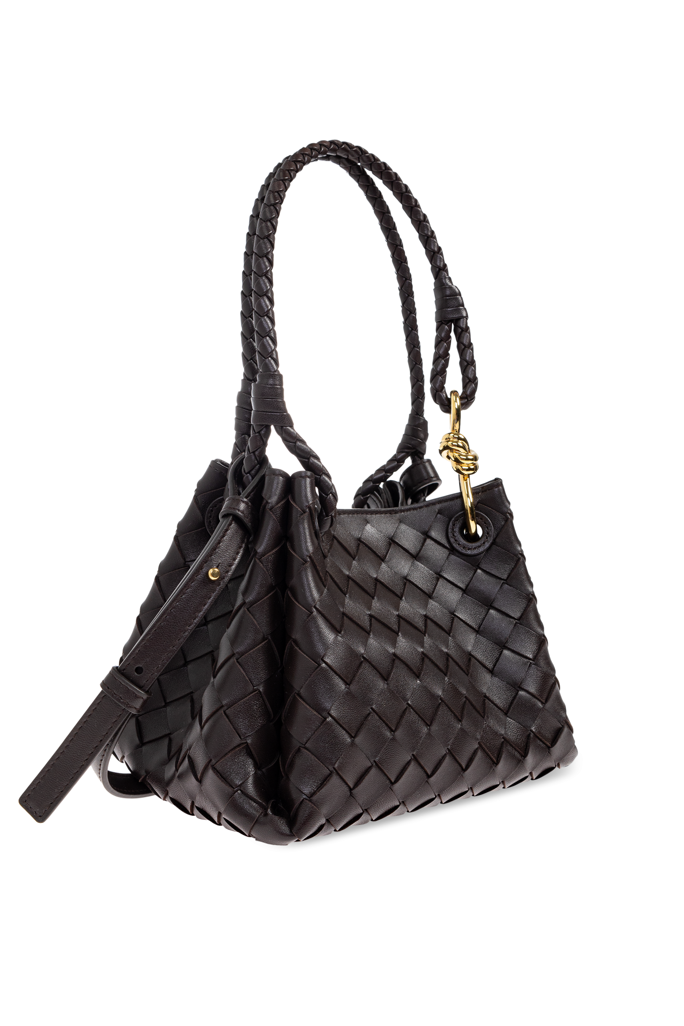 Brown Handbag `Parachute Small` Bottega Veneta - Vitkac AS